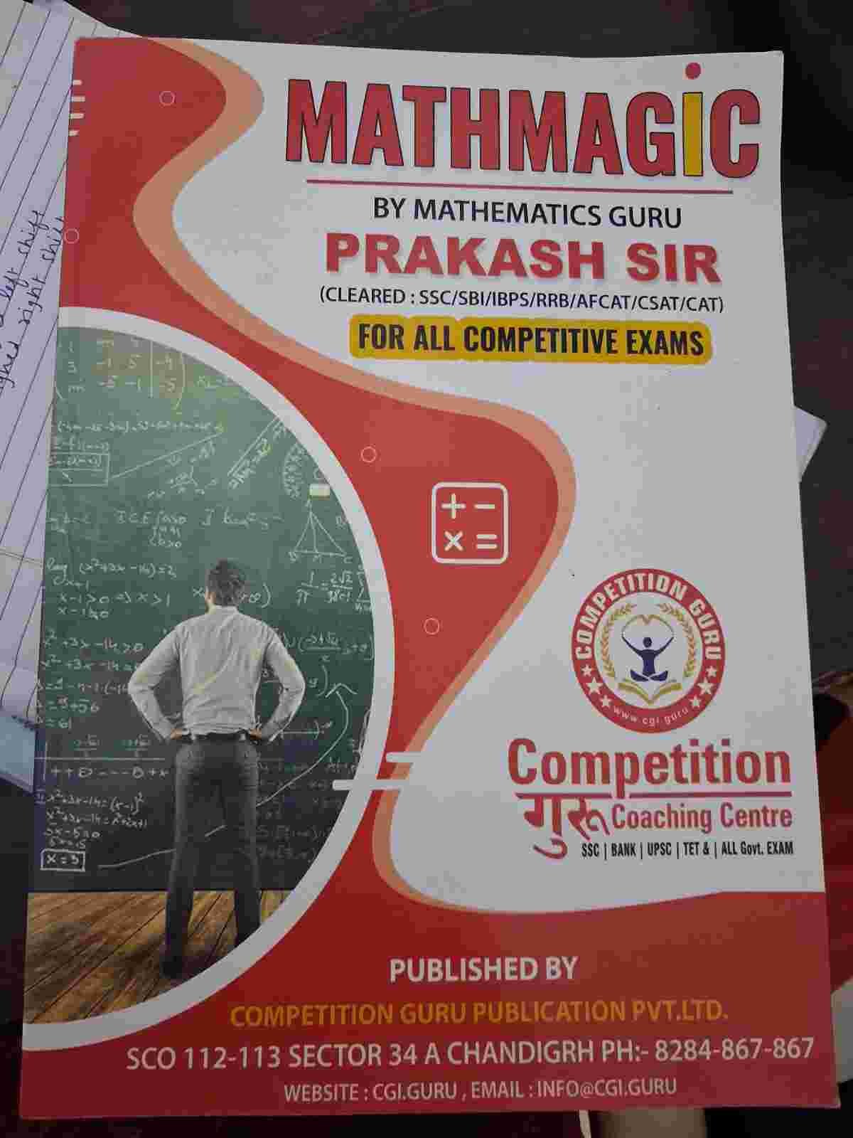 MATHMAGIC BY MATHEMATICS GURU PRAKASH SIR